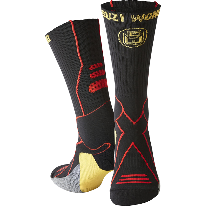 Носки Suzi Wong X-Sole Boxing Socks черный/красный/золотой - фото 1