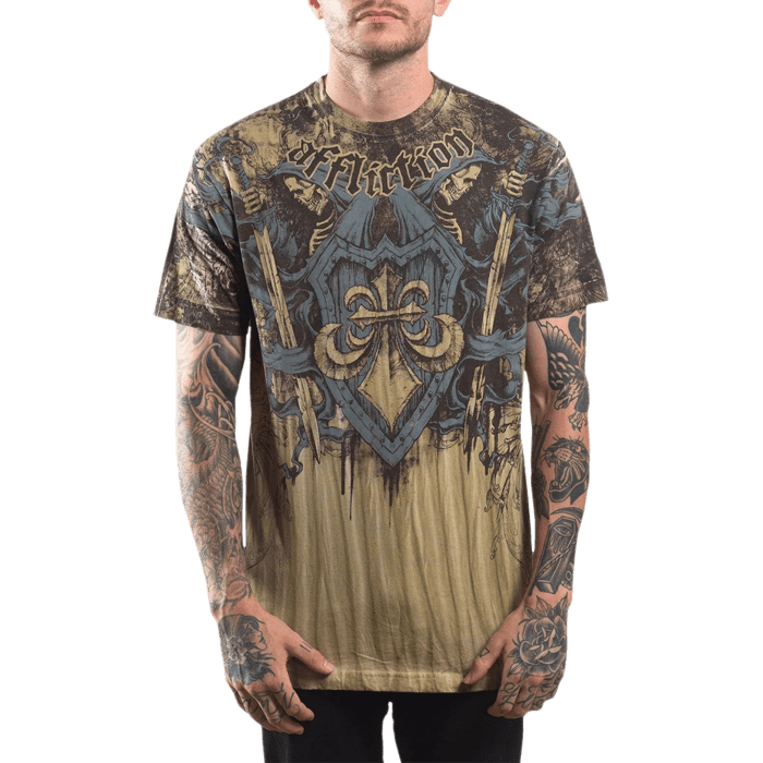 Футболка Affliction Misguided Saint - фото 1