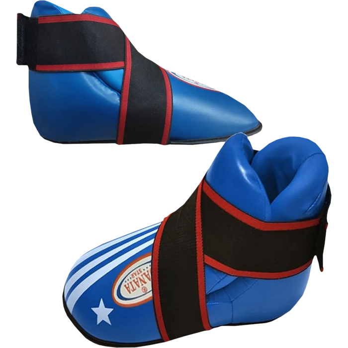 Футы для занятий тхэквондо Danata Star Super FK-318 Blue - фото 1