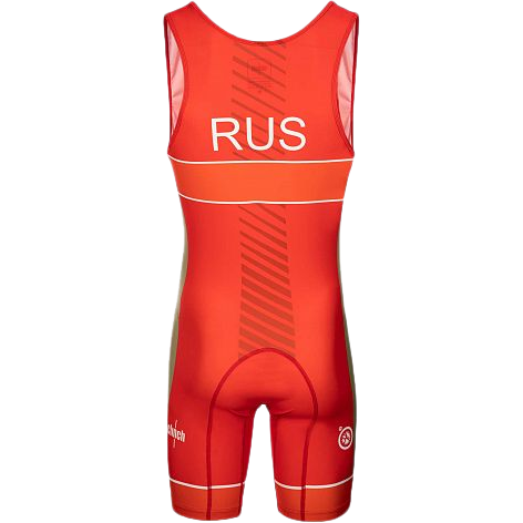 Трико для борьбы Clinch Competition красное - фото 2