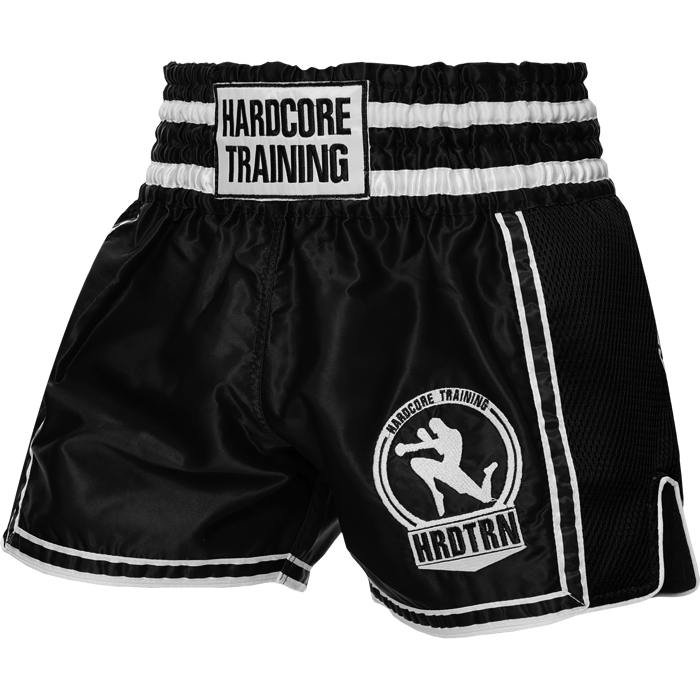 Тайские шорты Hardcore Training Base 2.0 Black - фото 1