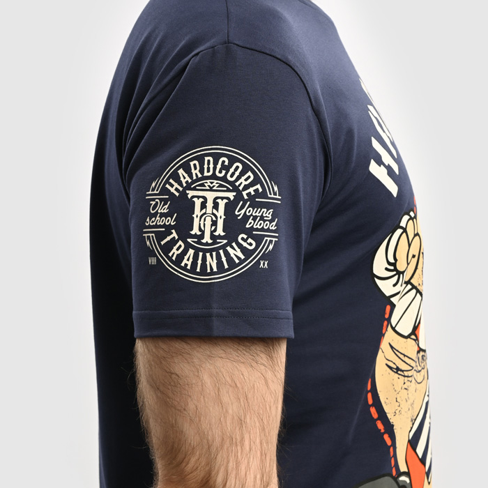 Футболка Hardcore Training MMA Outlaws Navy - фото 3
