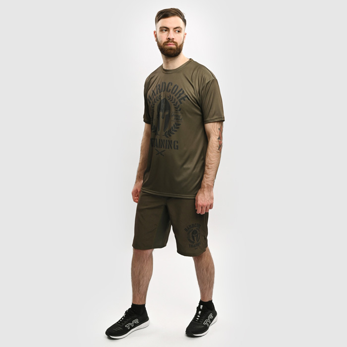 Тренировочные шорты Hardcore Training Helmet Olive - фото 2