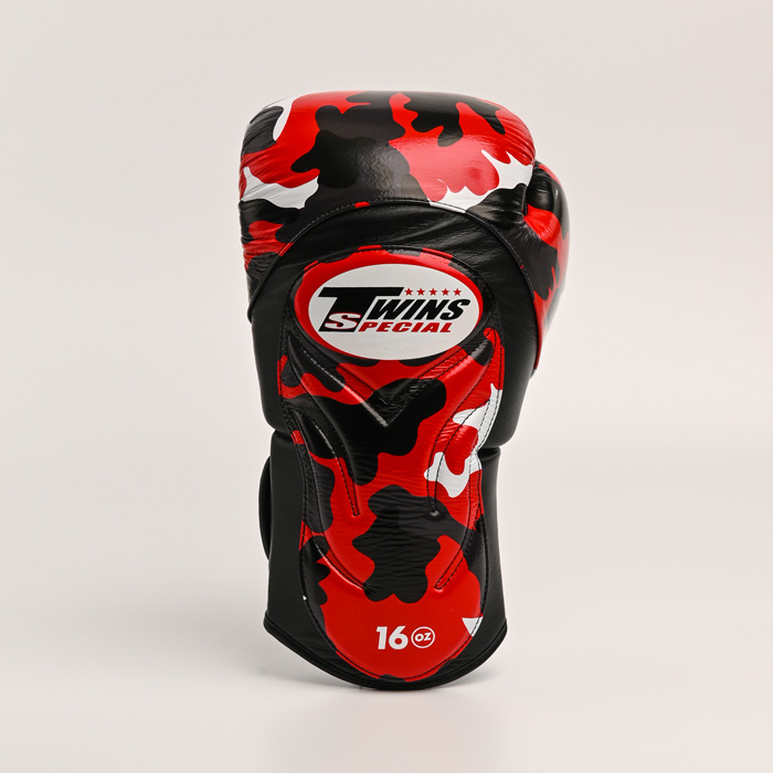 Боксерские перчатки Twins Special FBGVL6-AR Army Red Camo - фото 3