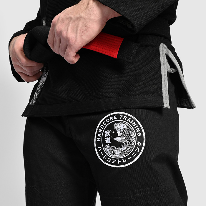 Кимоно для БЖЖ Hardcore Training Koi Black - фото 8