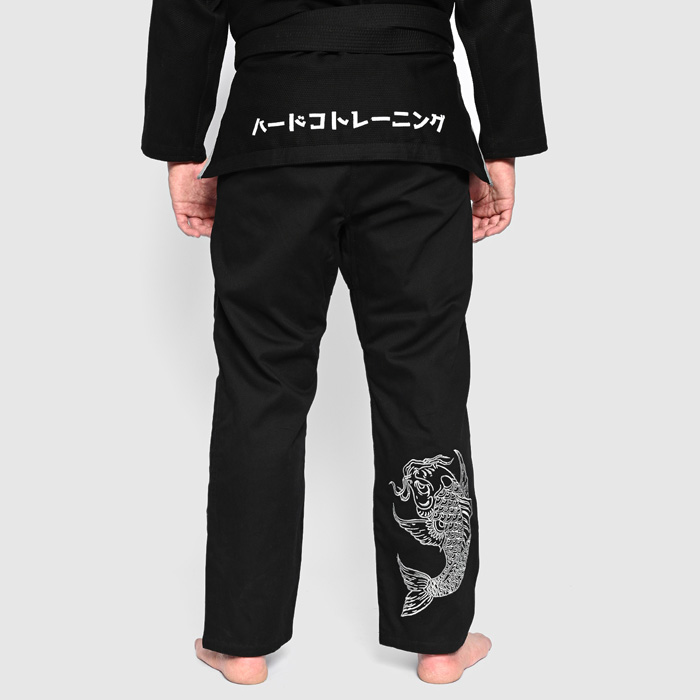 Кимоно для БЖЖ Hardcore Training Koi Black - фото 10