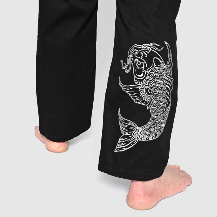 Кимоно для БЖЖ Hardcore Training Koi Black - фото 11