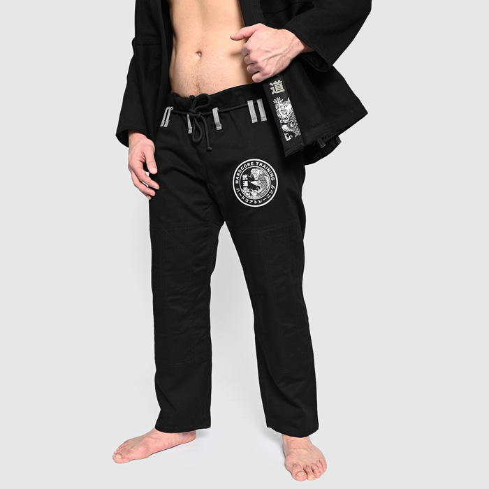 Кимоно для БЖЖ Hardcore Training Koi Black - фото 13