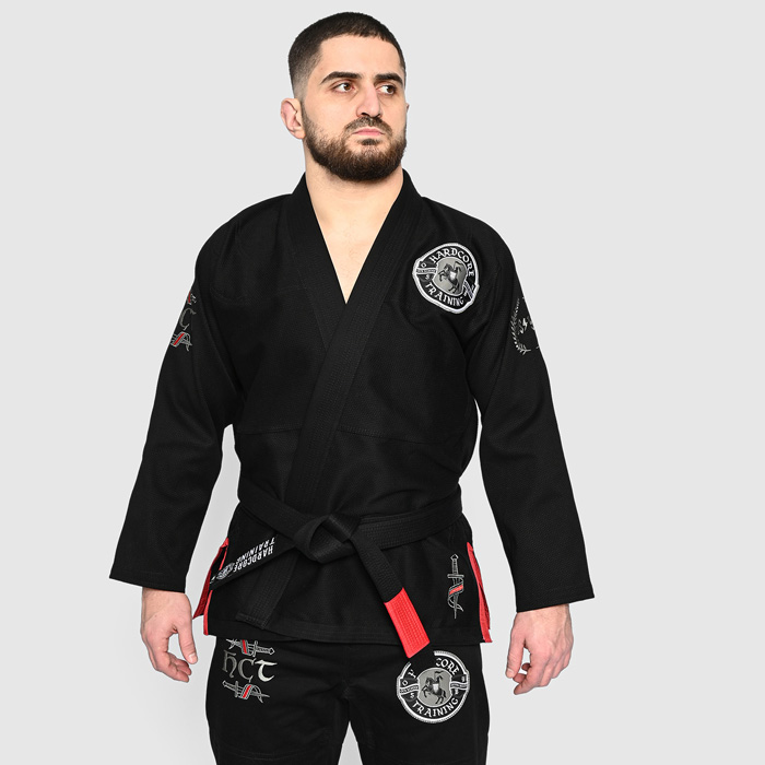 Кимоно для БЖЖ Hardcore Training Knight Black - фото 2