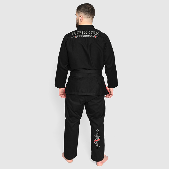Кимоно для БЖЖ Hardcore Training Knight Black - фото 5