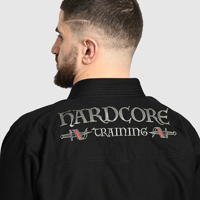 Кимоно для БЖЖ Hardcore Training Knight Black - фото 6