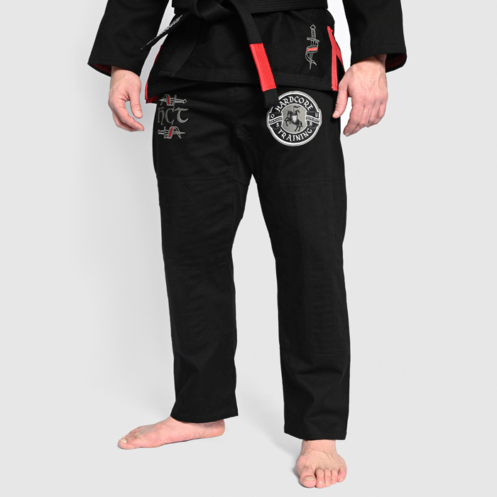 Кимоно для БЖЖ Hardcore Training Knight Black - фото 7