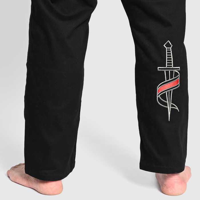 Кимоно для БЖЖ Hardcore Training Knight Black - фото 10