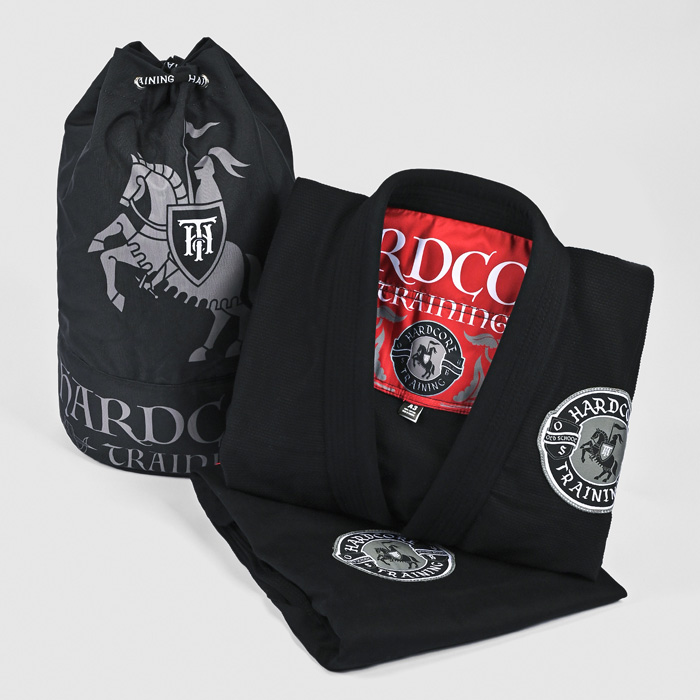 Кимоно для БЖЖ Hardcore Training Knight Black - фото 11