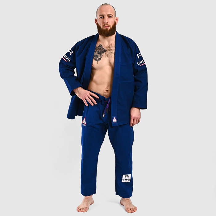 Кимоно для БЖЖ Gr1ps Primero Tribe Royal Blue - фото 7