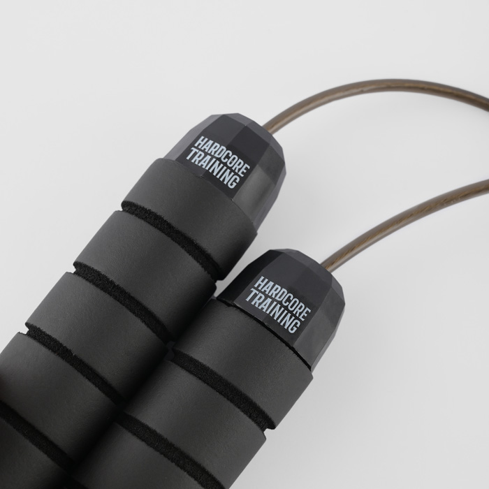 Скакалка Hardcore Training Skipping Rope Black/Black - фото 2