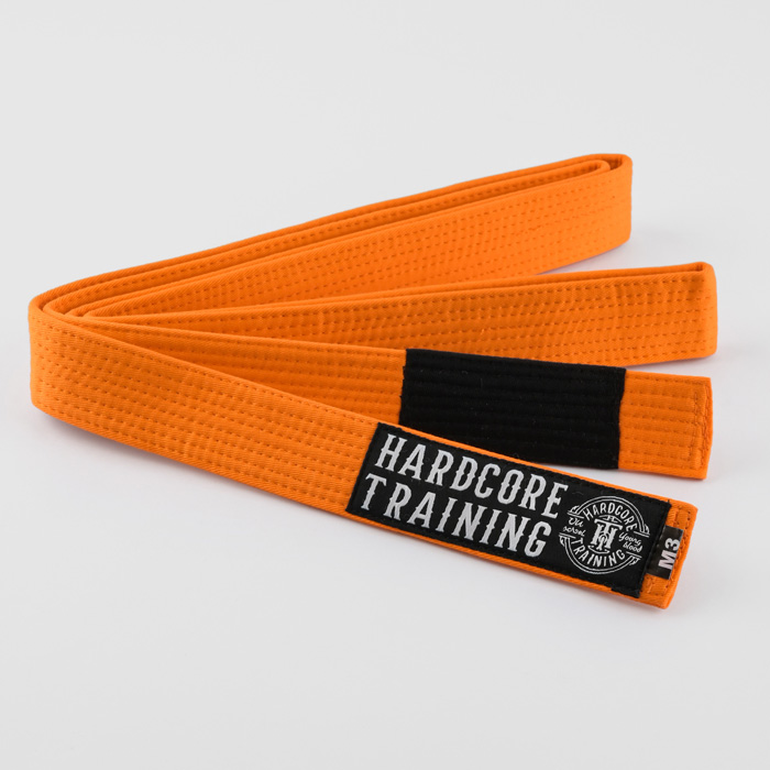 Детский Пояс Hardcore Training Orange - фото 2