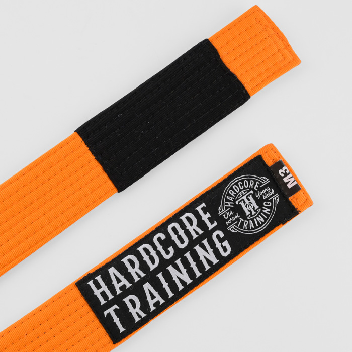 Детский Пояс Hardcore Training Orange - фото 3
