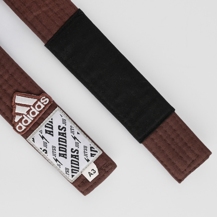 Пояс для кимоно Adidas BJJ Belt коричневый - фото 3