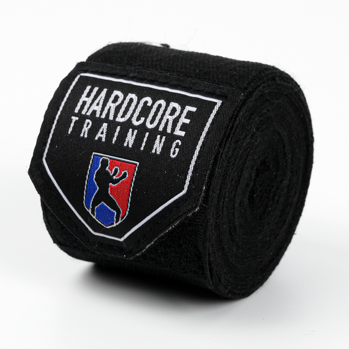 Боксерские бинты Hardcore Training Superior Black 5 - фото 7