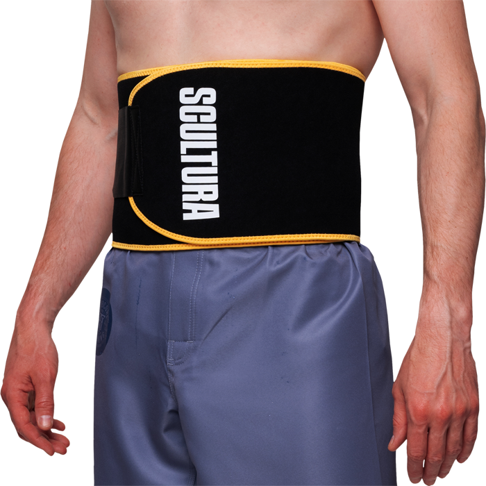 Термопояс Scultura Waist Trimmer желтый - фото 2
