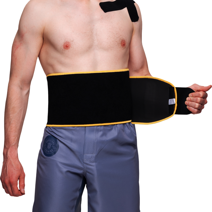 Термопояс Scultura Waist Trimmer желтый - фото 3