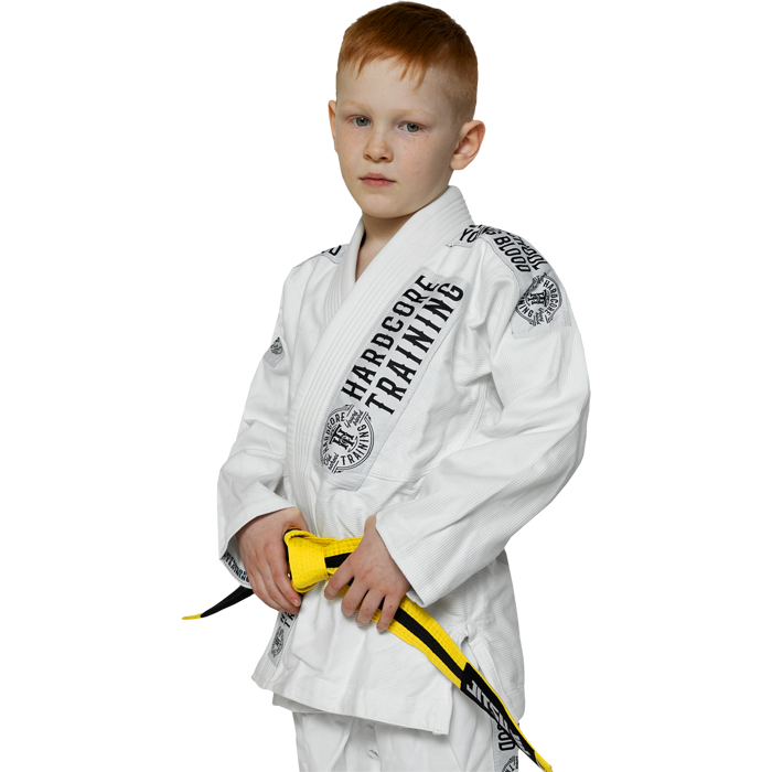 Детское кимоно для БЖЖ Hardcore Training OSYB White - фото 1