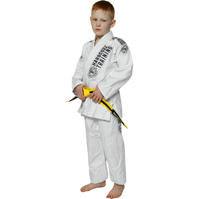 Детское кимоно для БЖЖ Hardcore Training OSYB White - фото 2