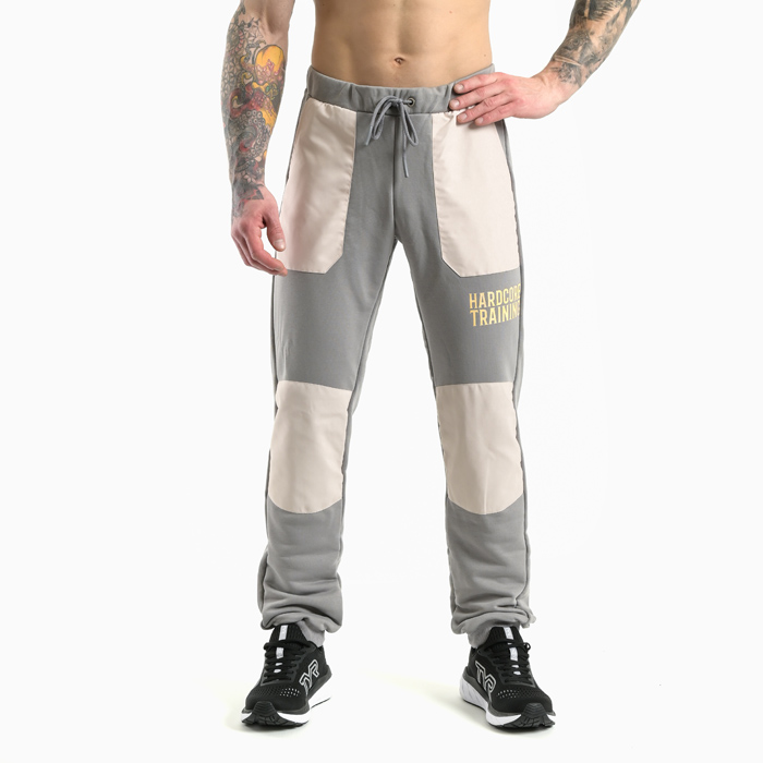 Спортивные штаны Hardcore Training Voyager Light серый/бежевый - фото 3