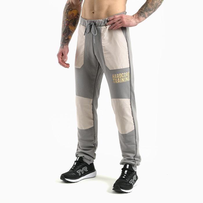 Спортивные штаны Hardcore Training Voyager Light серый/бежевый - фото 4