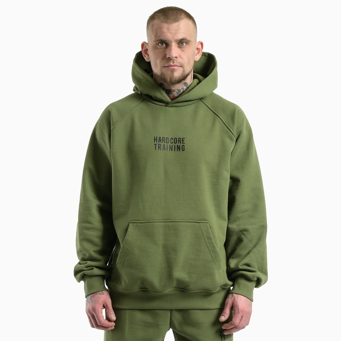 Худи Hardcore Training Original Olive - фото 1