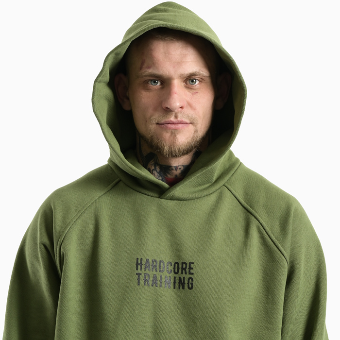 Худи Hardcore Training Original Olive - фото 2