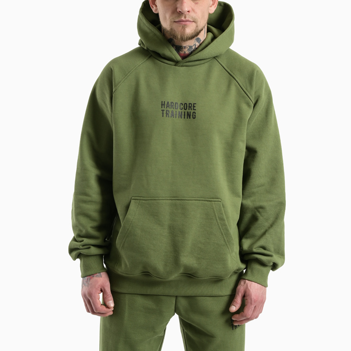 Худи Hardcore Training Original Olive - фото 5