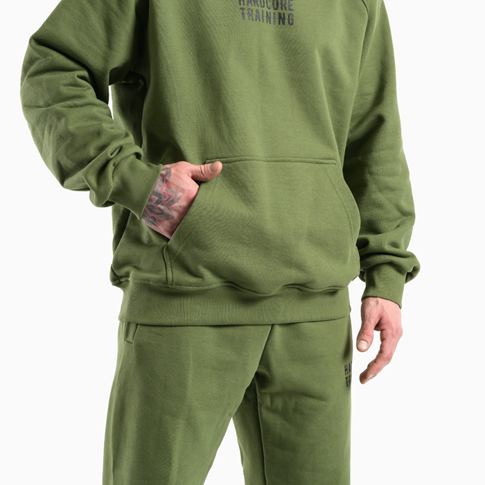Худи Hardcore Training Original Olive - фото 6