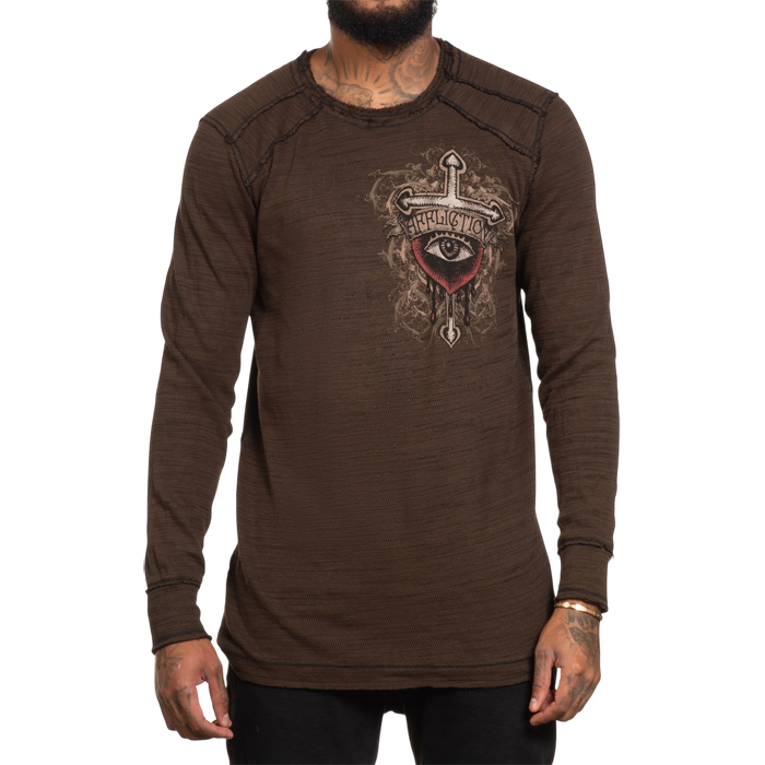 Двусторонний лонгслив Affliction Highway Drifters LS Thermal - фото 4
