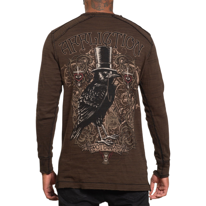 Двусторонний лонгслив Affliction Highway Drifters LS Thermal - фото 5