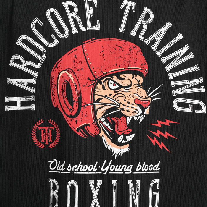 Футболка Hardcore Training Boxing League Black Oversized Fit - фото 5