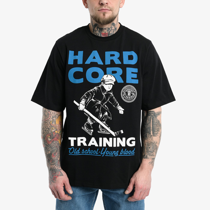 Футболка Hardcore Training YB Black Oversized Fit - фото 1