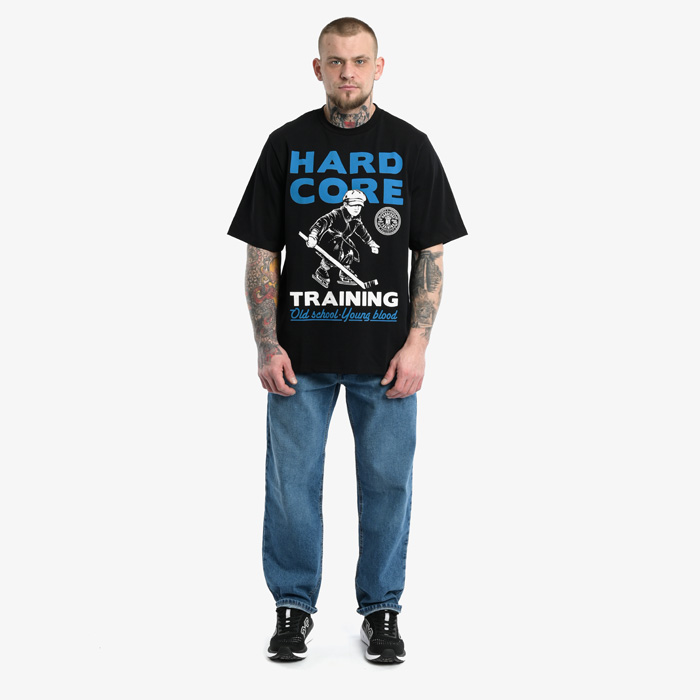 Футболка Hardcore Training YB Black Oversized Fit - фото 2