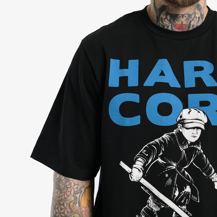 Футболка Hardcore Training YB Black Oversized Fit - фото 3