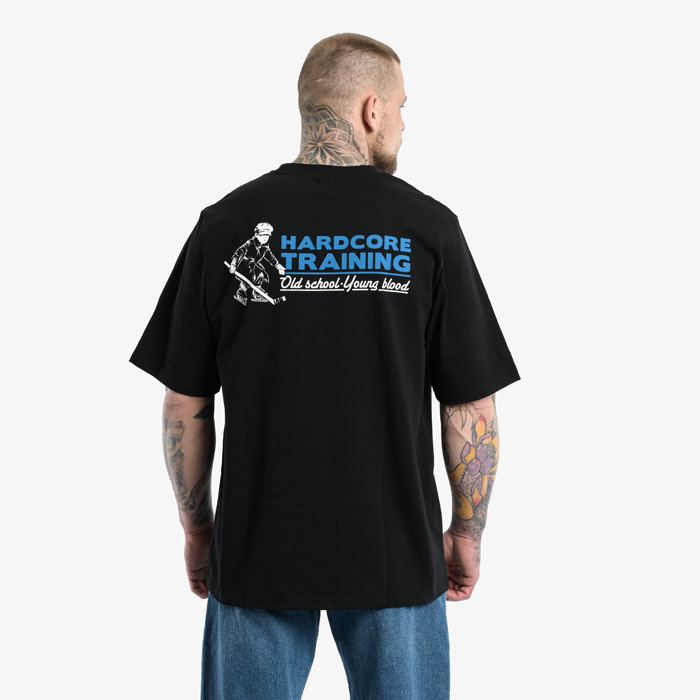 Футболка Hardcore Training YB Black Oversized Fit - фото 7