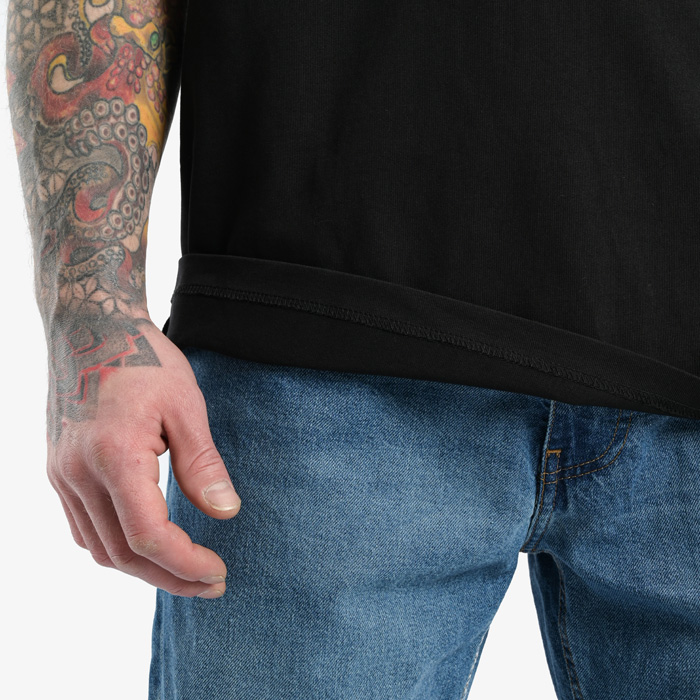 Футболка Hardcore Training Fighting League Black Oversized Fit - фото 6