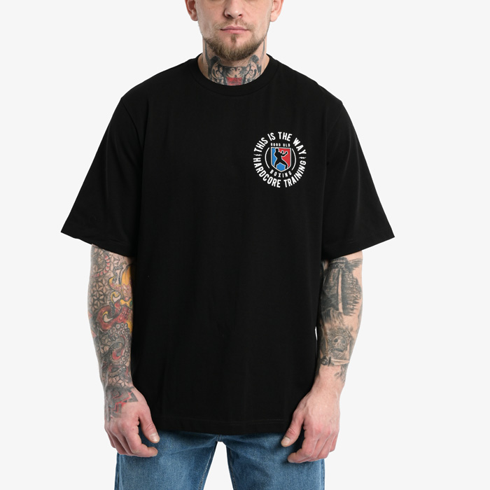 Футболка Hardcore Training This Is The Way Black Oversized Fit - фото 1