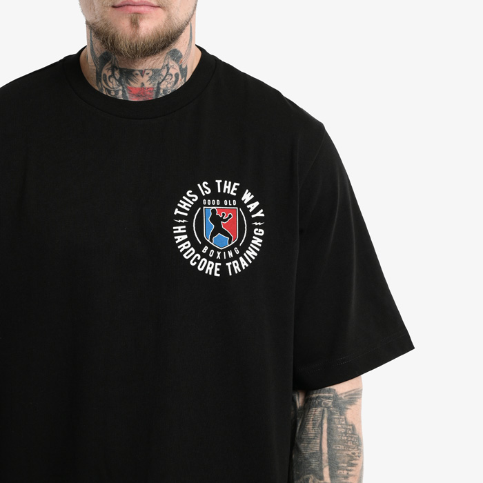 Футболка Hardcore Training This Is The Way Black Oversized Fit - фото 5
