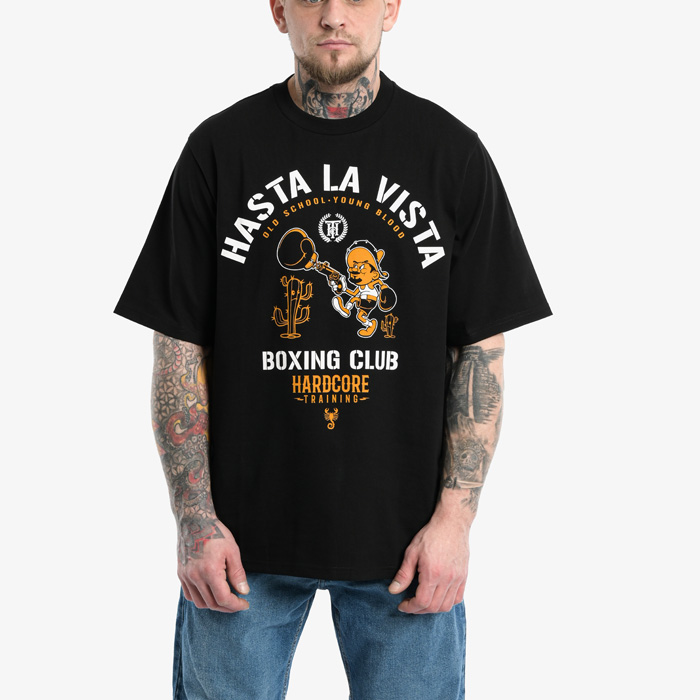 Футболка Hardcore Training Revolvers Black Oversized Fit 2.0. - фото 1