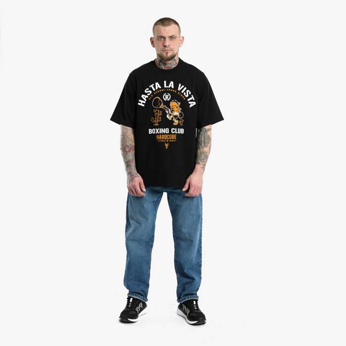 Футболка Hardcore Training Revolvers Black Oversized Fit 2.0. - фото 2
