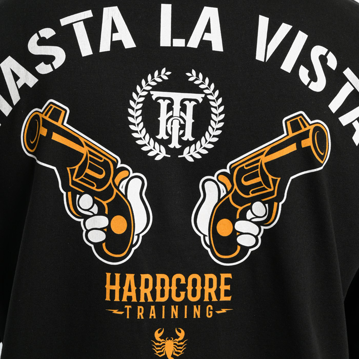 Футболка Hardcore Training Revolvers Black Oversized Fit 2.0. - фото 5
