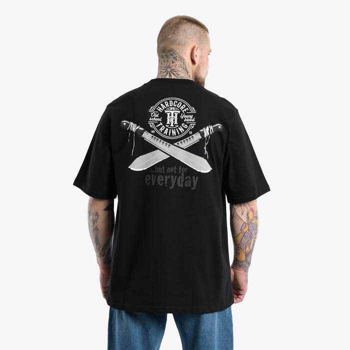 Футболка Hardcore Training Fair Play Black Oversized Fit - фото 3