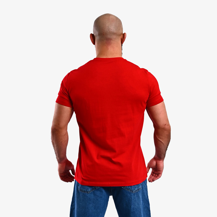 Футболка Manto Logo Vibe Red - фото 5