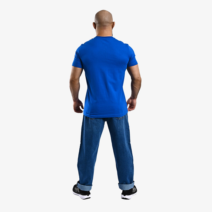 Футболка Manto Logo Vibe Blue - фото 4